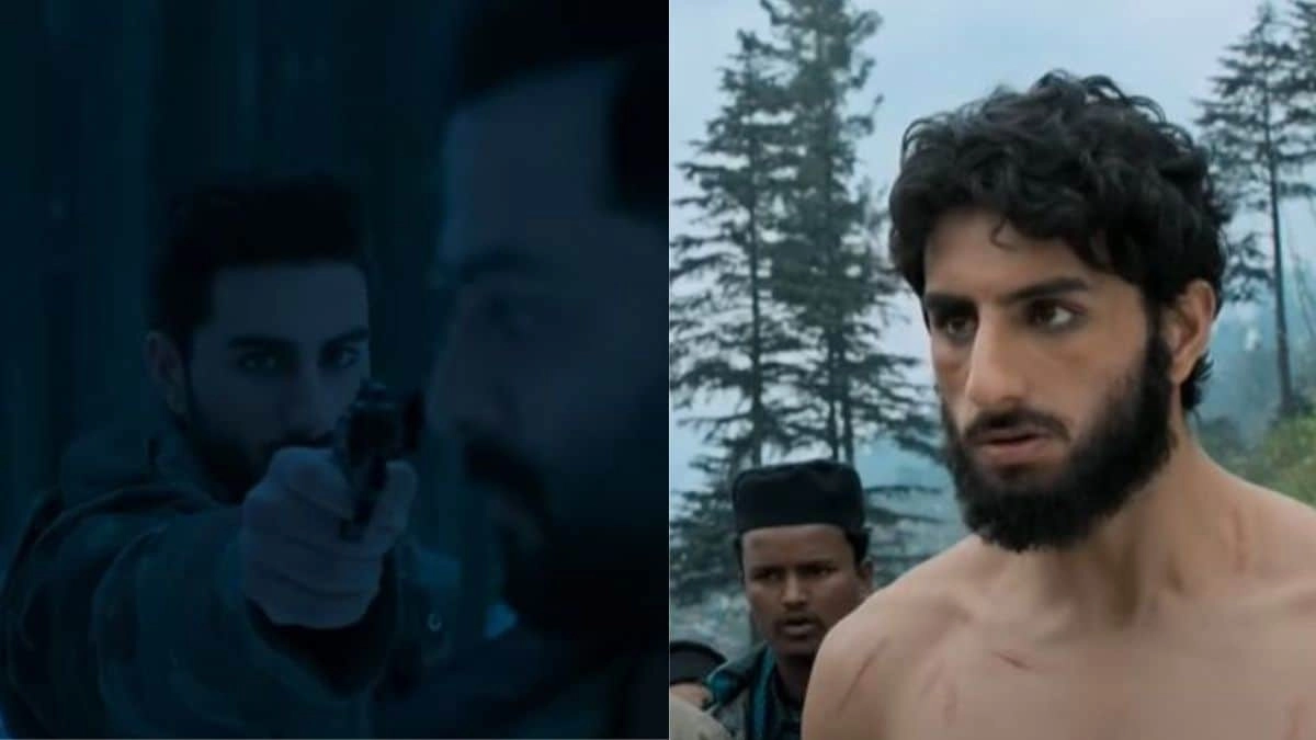 Ibrahim Ali Khan as Terrorist in Sarzameen: A Kashmir Saga
