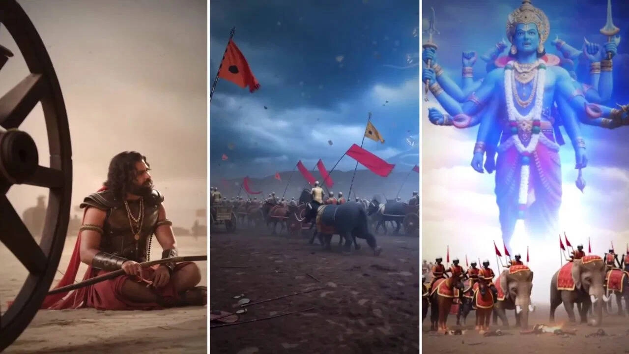 AI Showcases ‘Amazing’ Scene from Mahabharata Battlefield, Viral Video