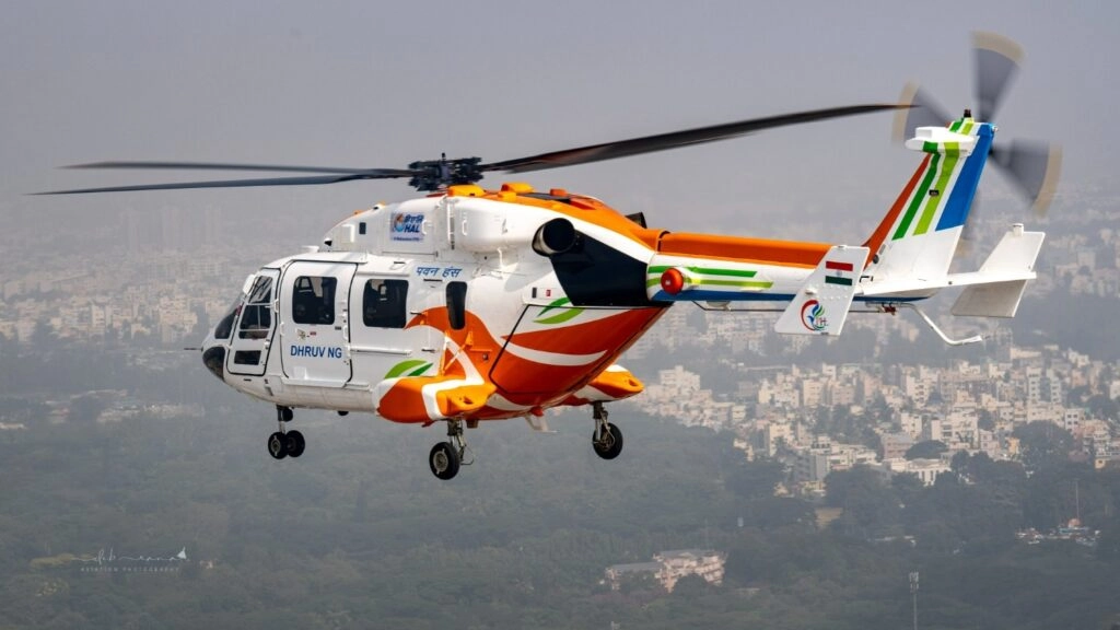 HAL Enters Civil Helicopter Market with Dhruv NG’s First Flight