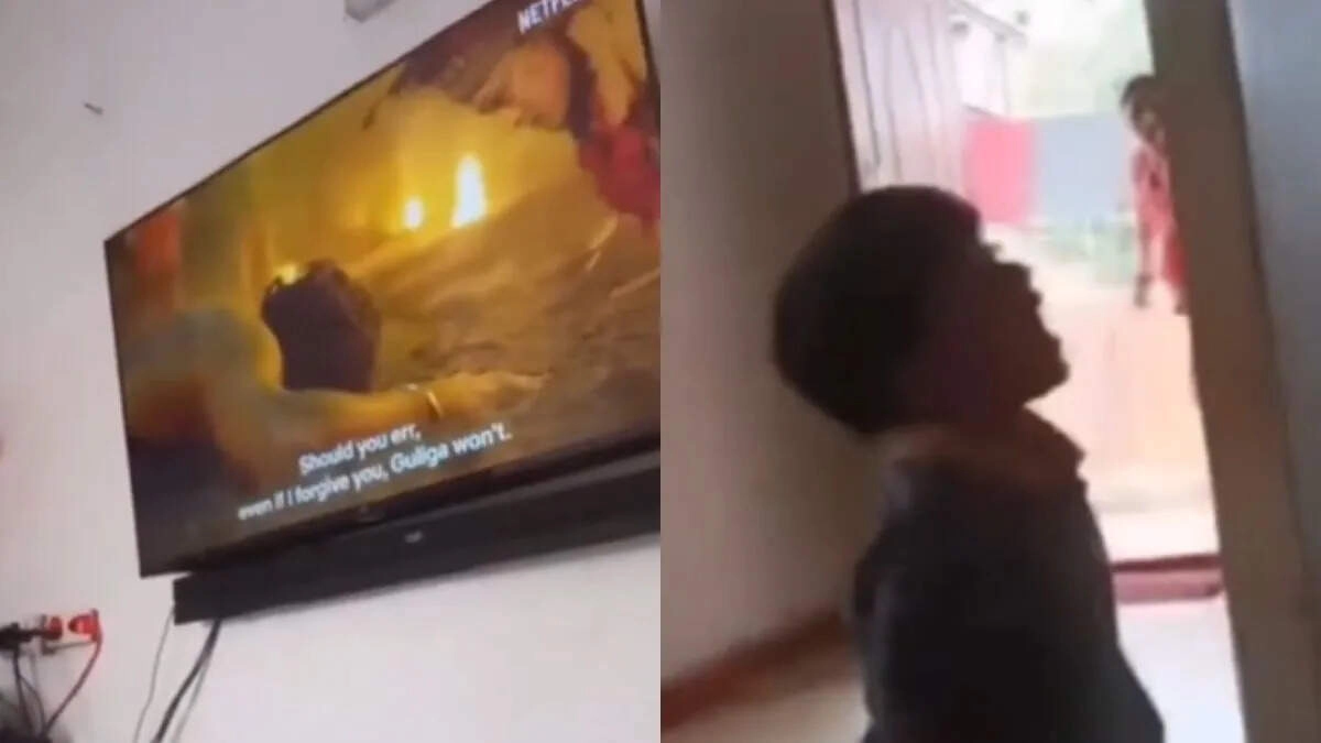 Child Gets Too Emotional Watching Kantara, Mom’s Reaction