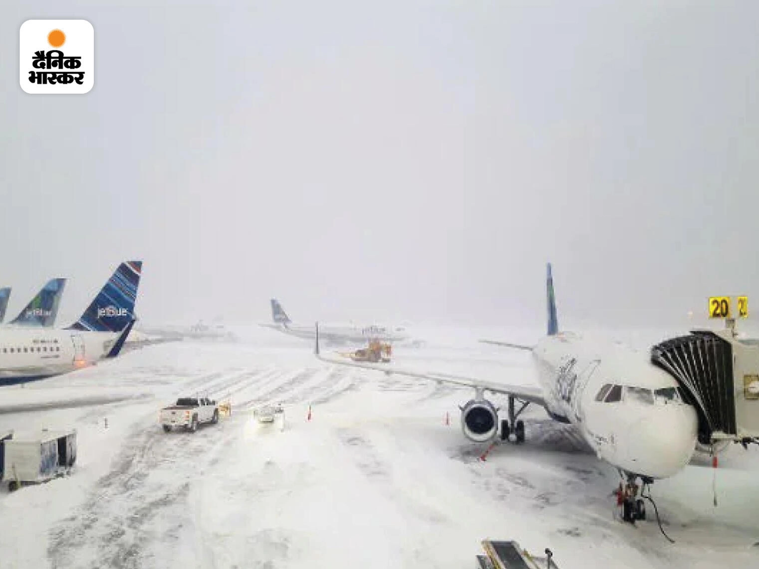 USA Flights Grounded Due to Cold: 1800+ Canceled, Chaos at Airports
