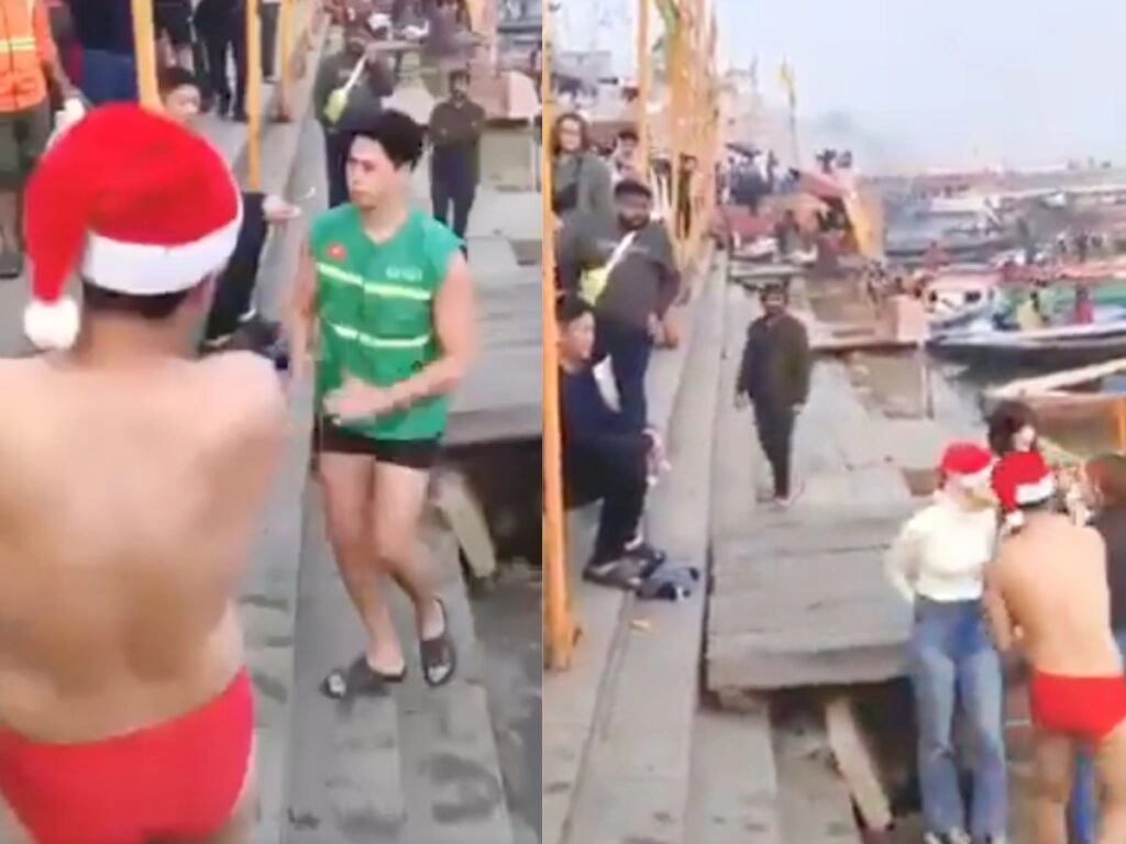 Japanese Tourists Apologize After Harassment at Varanasi Ghat