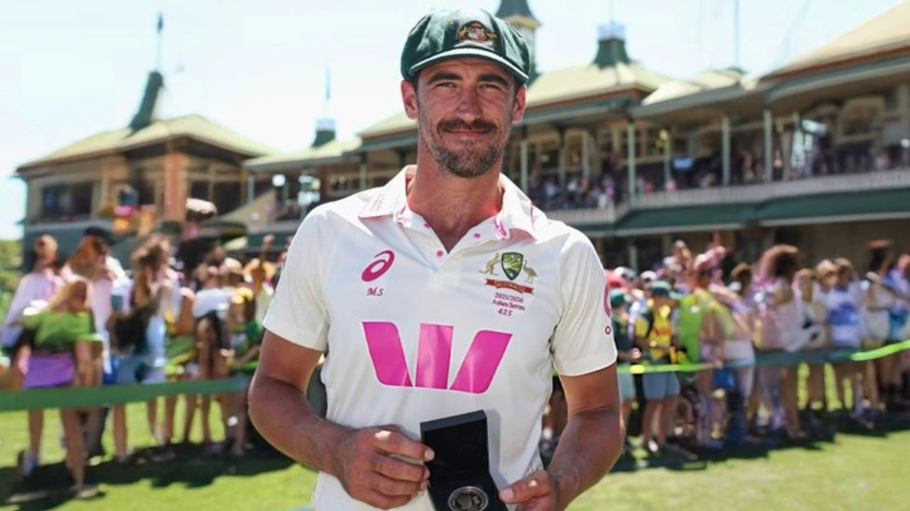 Mitchell Starc Wins ICC Men’s Player of the Month for December 2025