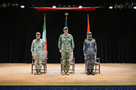 India Takes Command of Combined Task Force 154 for Maritime Security