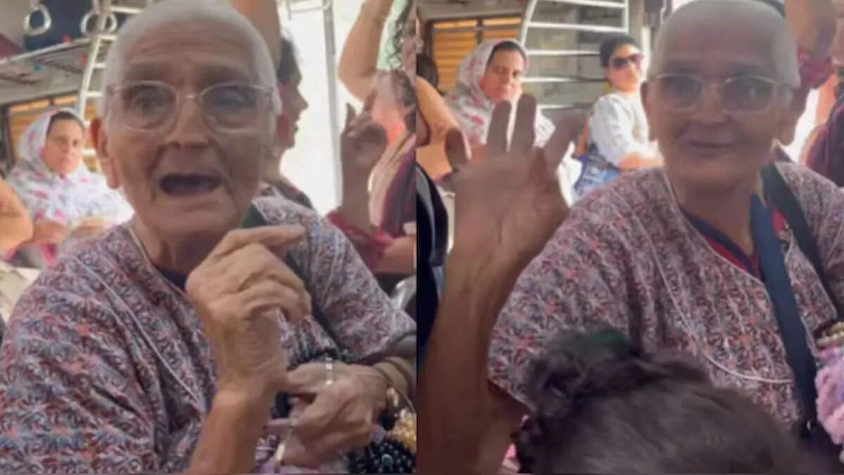89-Year-Old Selling Bangles in Mumbai Train Goes Viral