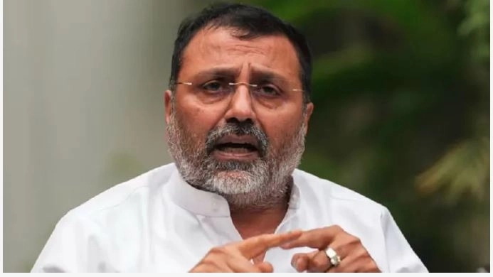 BJP MP Dubey Proposes Cancelling Rahul Gandhi's Lok Sabha Membership