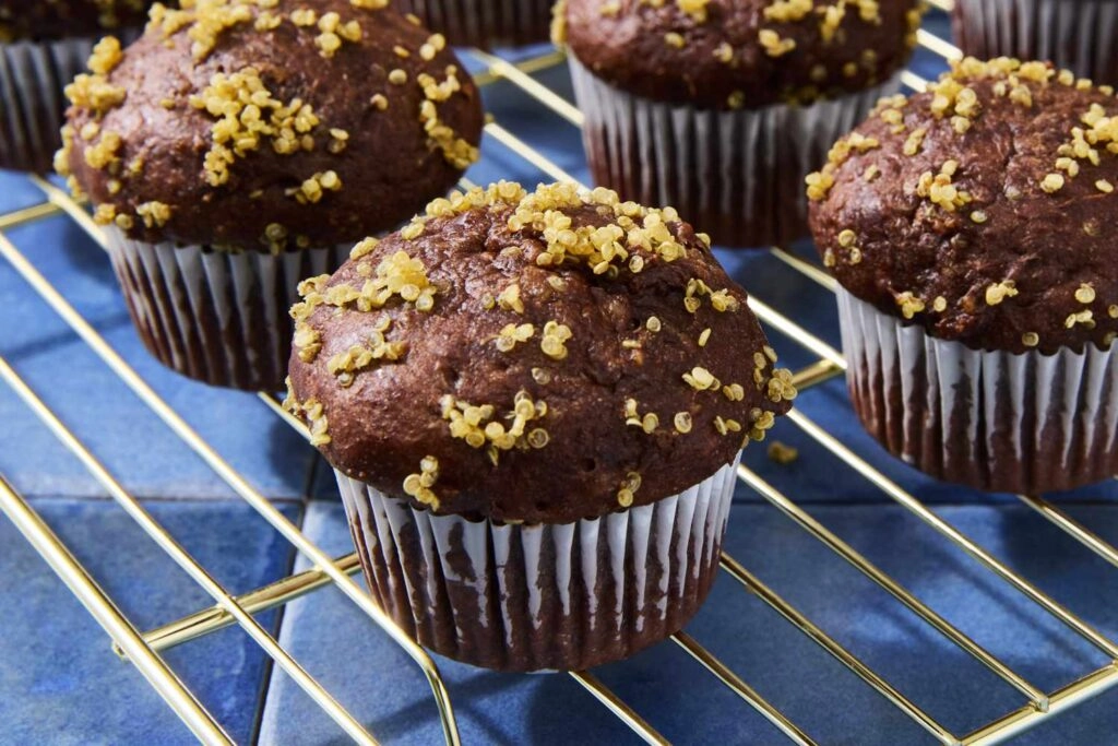 Chocolate Quinoa Muffins