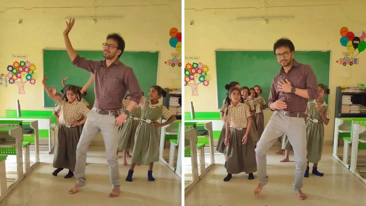 Teacher in Andhra Pradesh Shows Unique Way to Teach Days of the Week