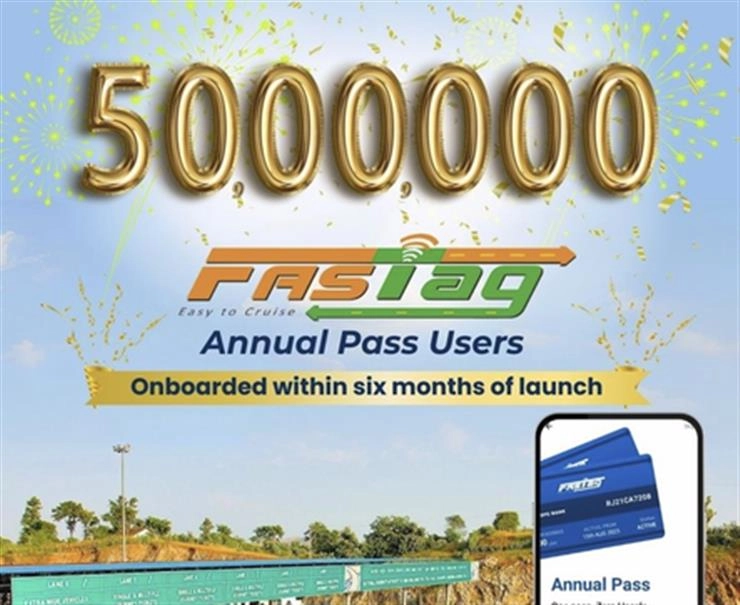FASTag Annual Pass Hits 50 Lakh Users; Chandigarh Tops Usage