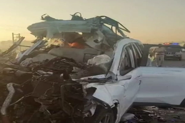 Bengaluru Road Accident: Seven Dead in Car-Bike-Canter Crash