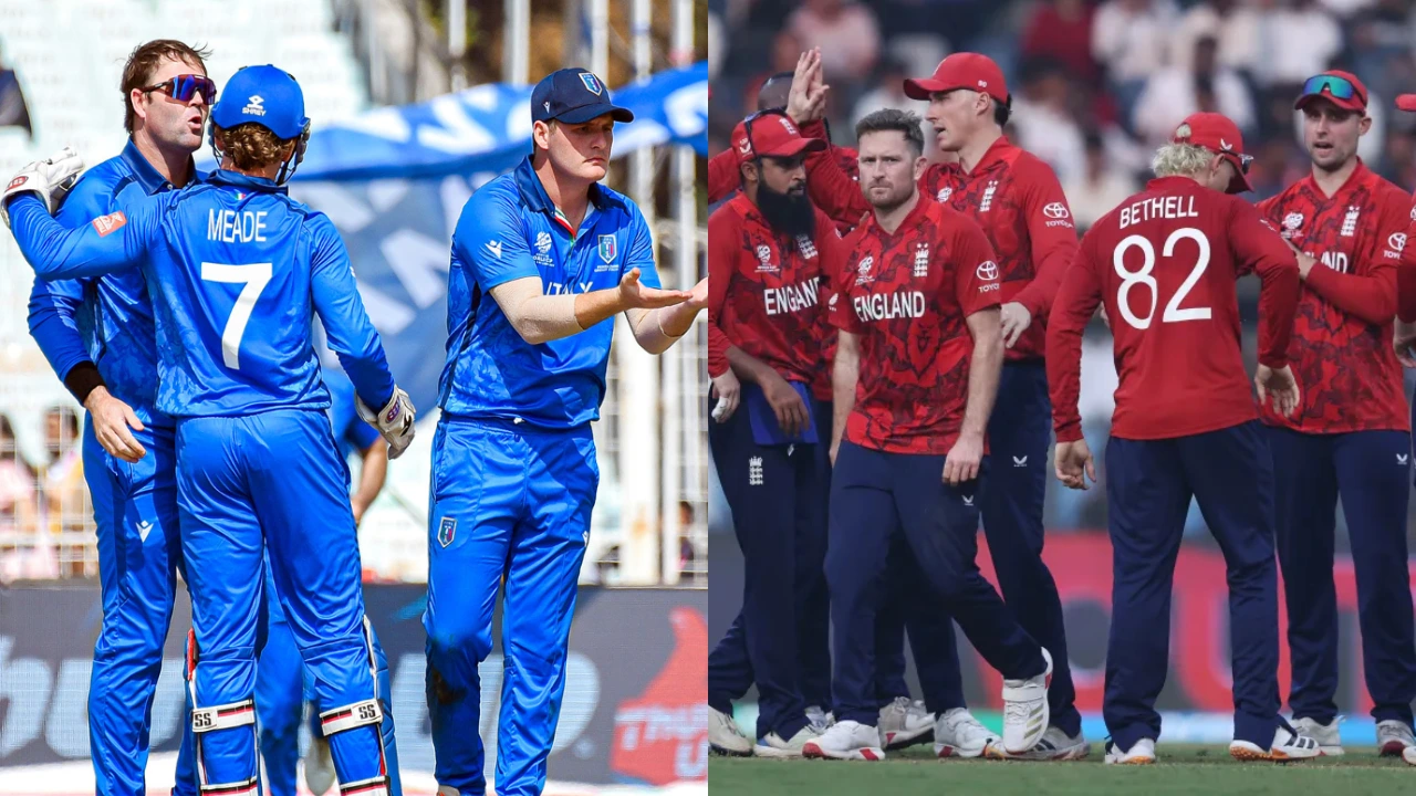 England vs Italy: Match 29 - ICC T20 World Cup 2026