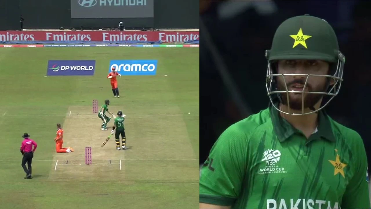 Salman Ali Agha's Death Stare at Sahibzada Farhan in T20 Mix-Up