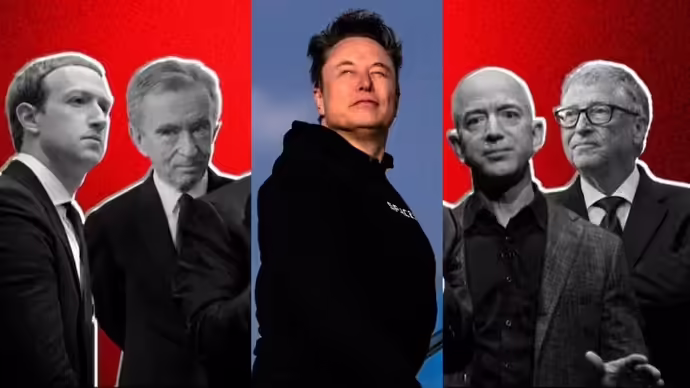 Top 10 Richest People: Musk Leads, Wealth Gains and Losses