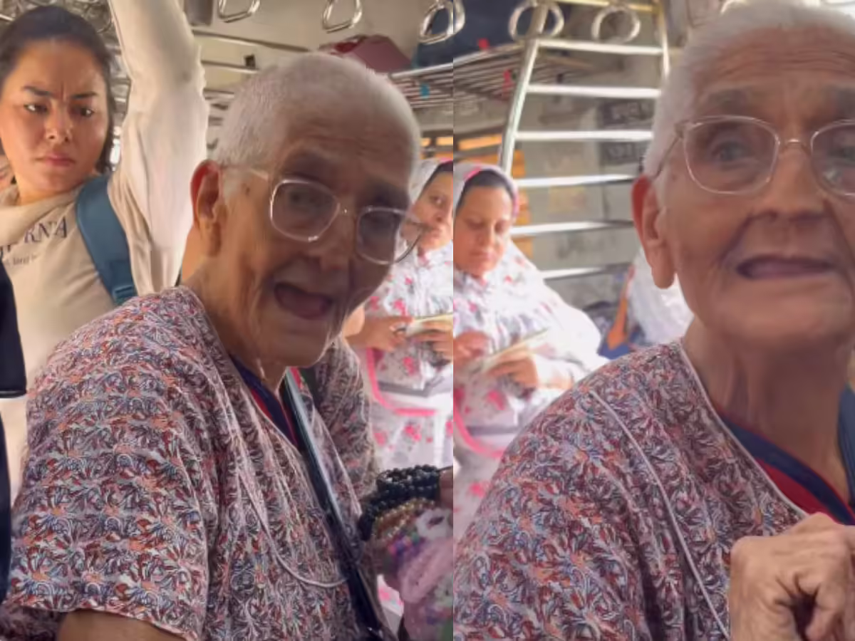 89-Year-Old Grandmother Sells Bracelets on Train, Touches Hearts
