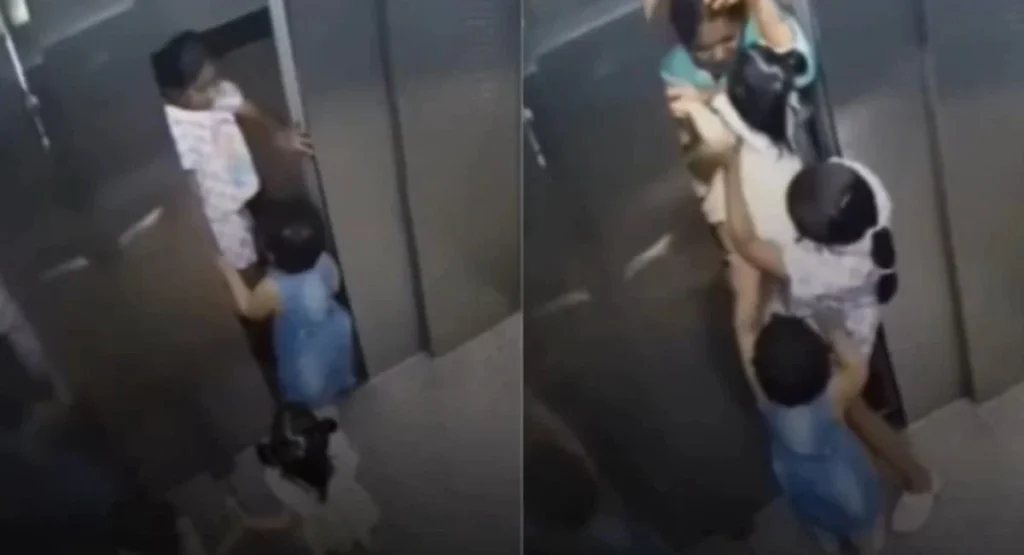 Viral Video: Girl's Shocking Act as Doors Close on Innocent People