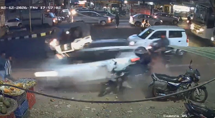 Lucknow Hit-and-Run: Shocking Truth Captured on CCTV