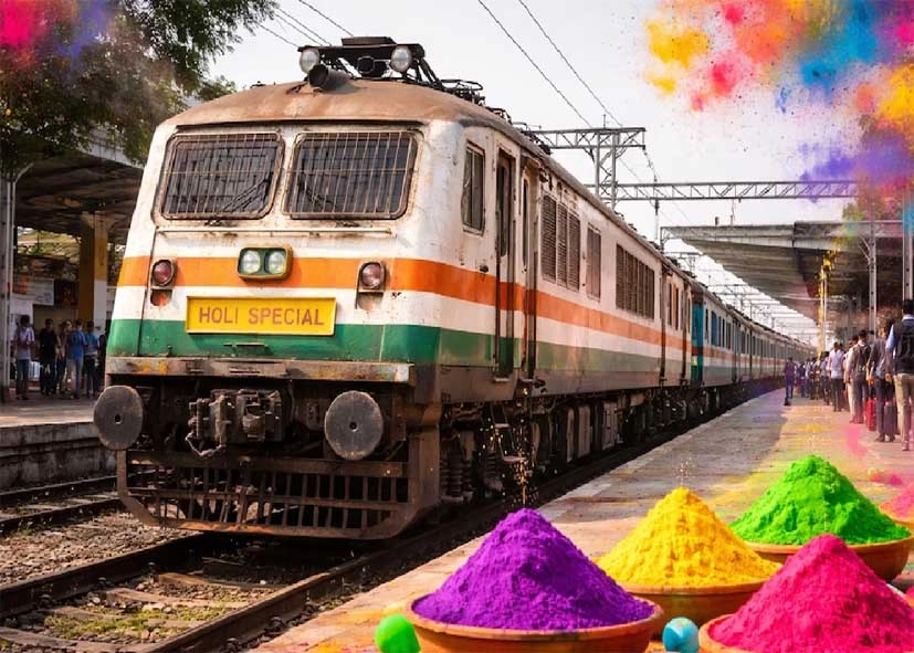 Special Trains at Delhi Stations for Holi Passenger Rush