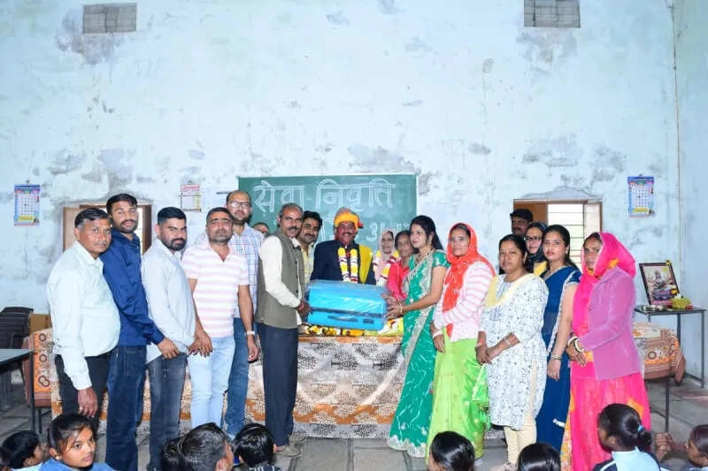 Emotional Farewell for Teacher Sabir Mohammad at Nimbala School