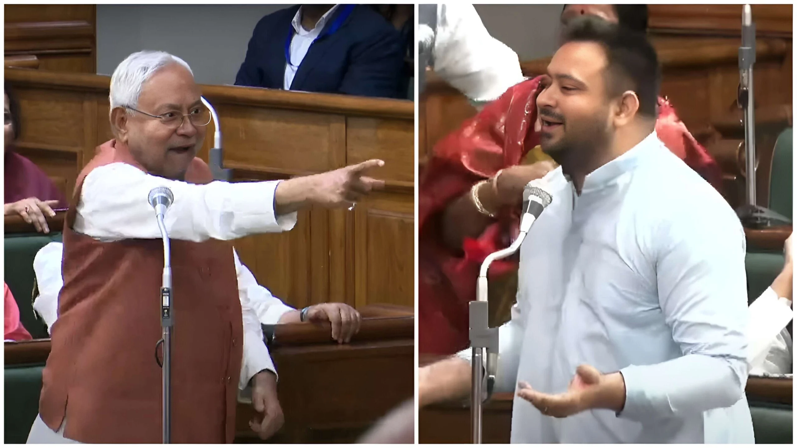 Tejashwi Yadav and Nitish Kumar's Heated Debate: 'He's a Kid...'