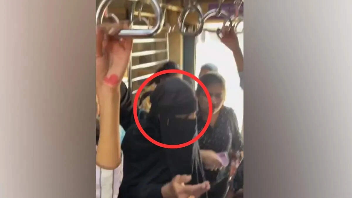 Man in Burqa Jumps from Moving Train After Entering Compartment
