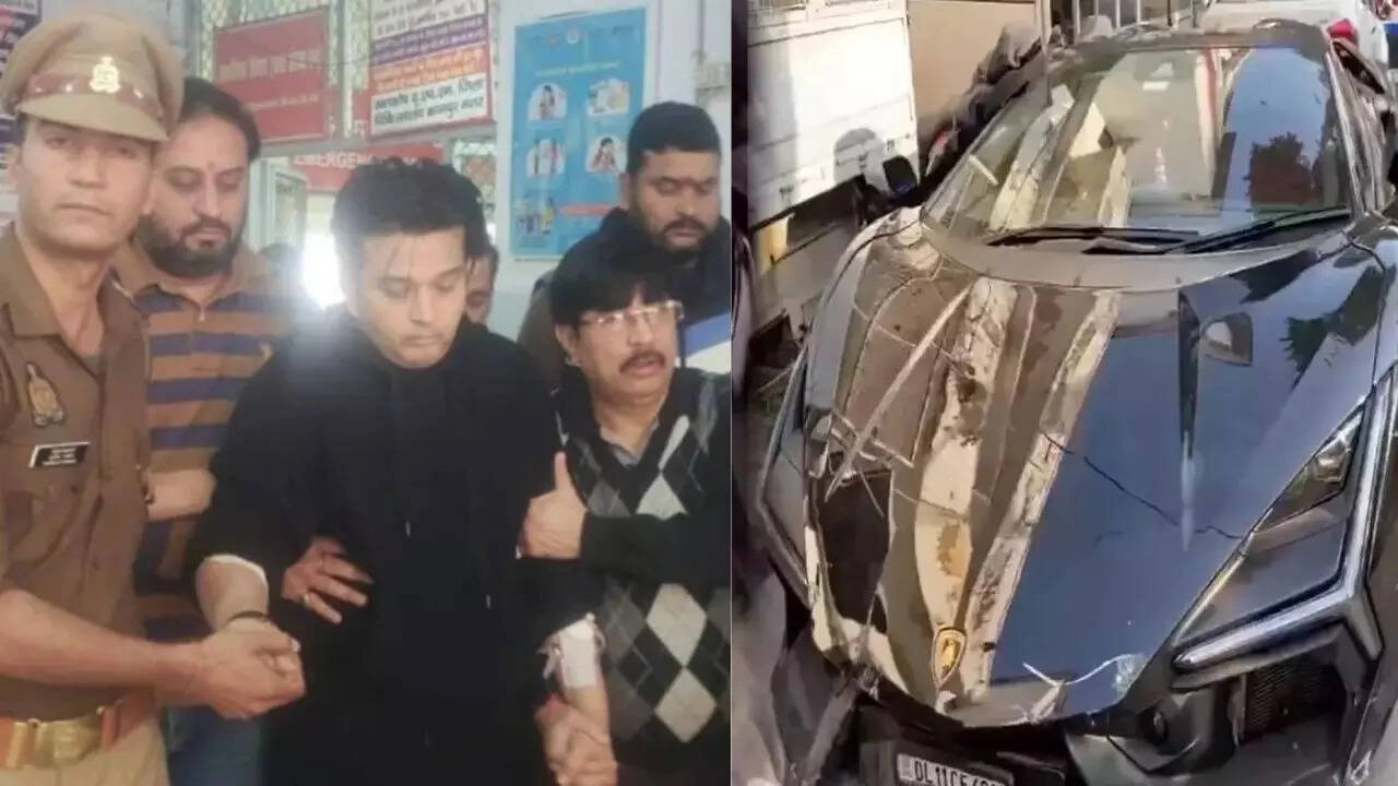 Lamborghini Incident in Kanpur: Tobacco Tycoon's Son Arrested