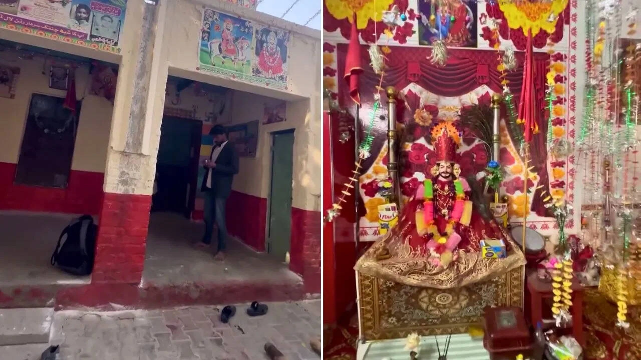 Viral Video of Grand Khatu Shyam Temple in Pakistan