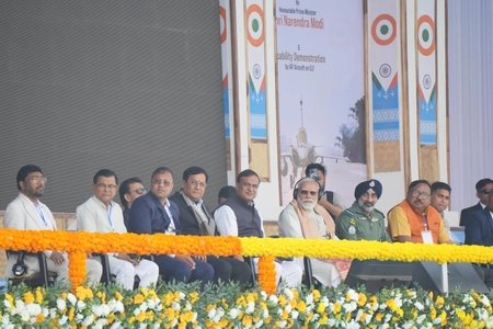 PM Modi inaugurates Northeast's first emergency landing facility in Moran
