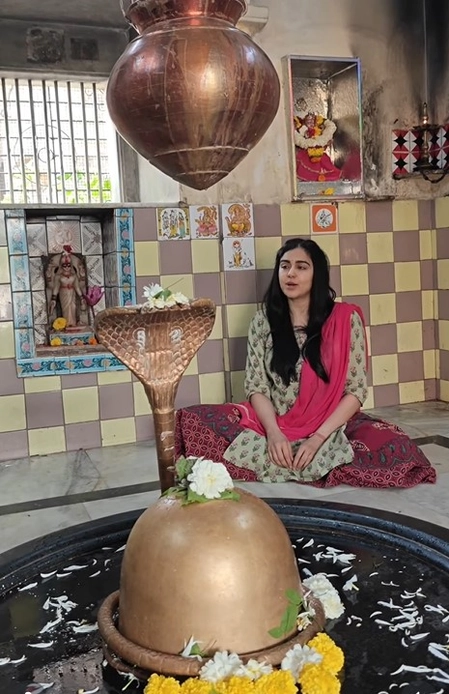 अदा शर्मा ने महाशिवरात्रि पर 'काल भैरव अष्टकम' का पाठ किया