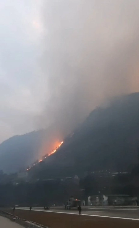 Firefighting in Arunachal Pradesh and Nagaland: Military Mobilized