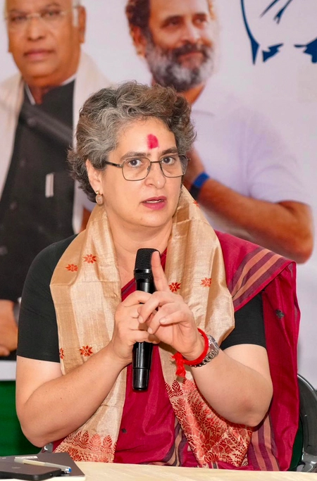 PM Modi's Israel Visit: Priyanka Gandhi on India's Stance