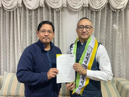 Former BJP leader Mhonlumo Kikon appointed NPP General Secretary