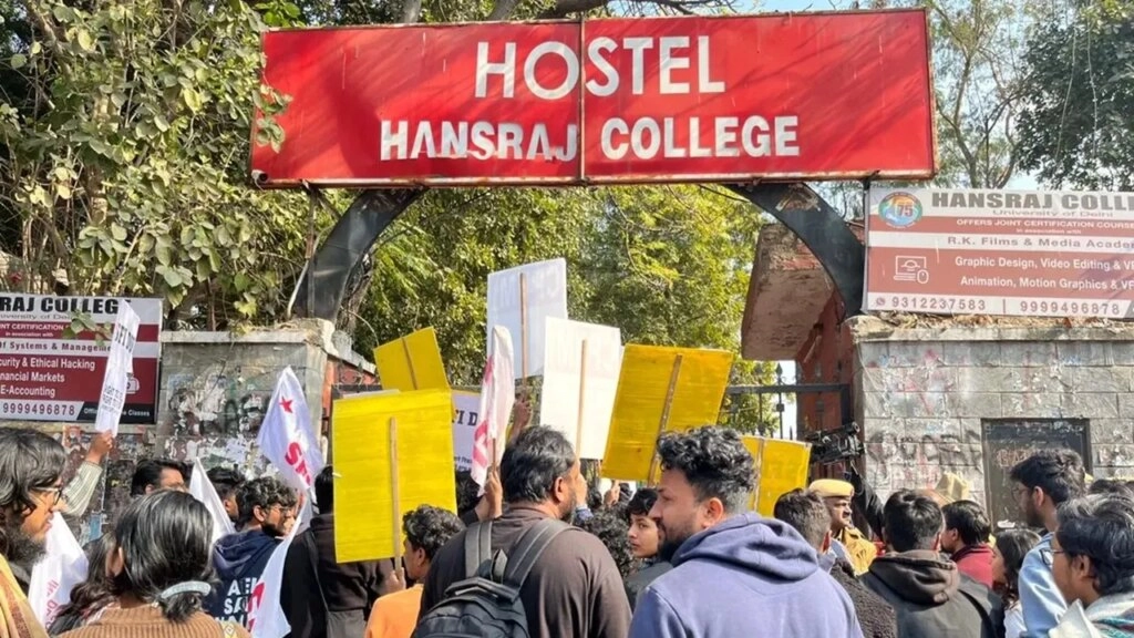 Outrage at DU's Hansraj College for Alleged Wedding Use