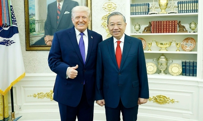 To Lam Meets Trump at the White House