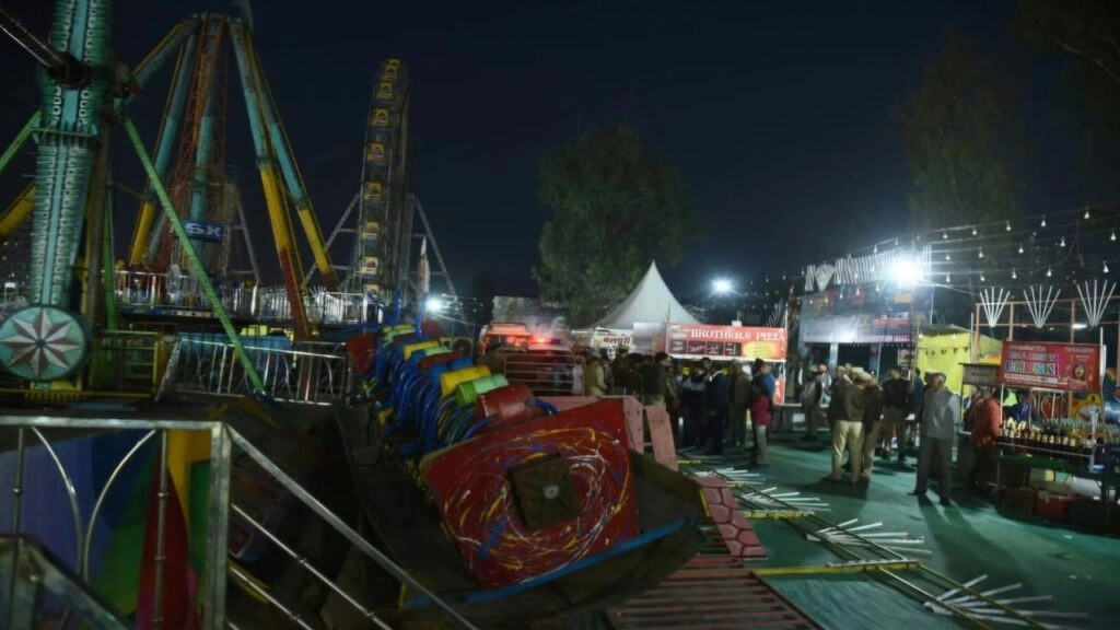 Surajkund Mela Accident: Cradle Collapse Kills 1, Injures 13