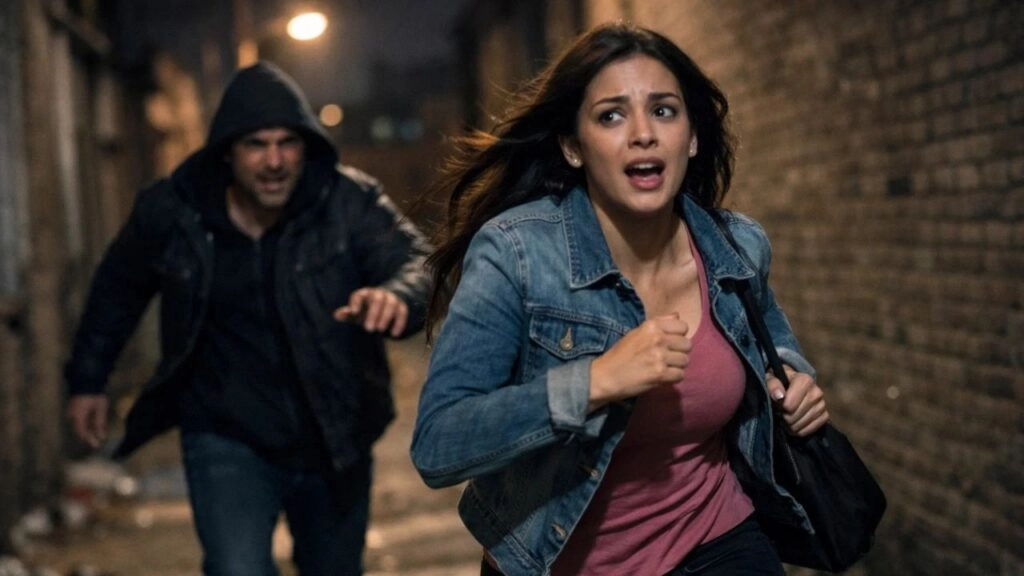 Student Harasses Teacher, Bites Lip, and Runs Away