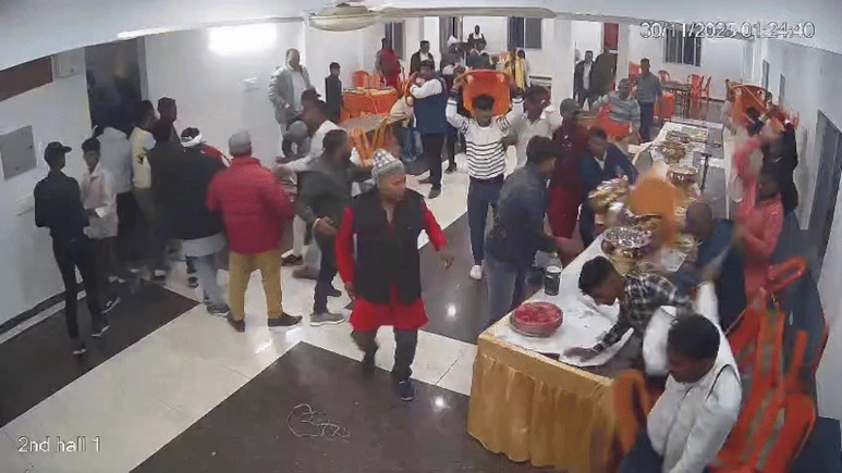 Wedding Brawl Over Rasgullas: Fists Fly as Bride Reacts