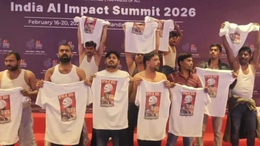 Youth Congress at Bharat Mandapam: Activists Cause Commotion