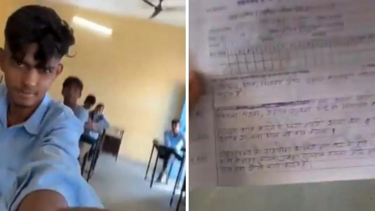 Student Brings Mobile to Exam Hall in Ajmer; Viral Video Released