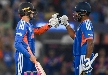 T20 World Cup: India Scores 92 Runs in Powerplay to Make History