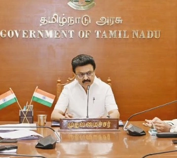 CM Stalin Launched Projects and Handed Over 28 Vehicles to Officials