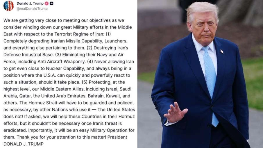Trump Reveals Iran Policy: 5 Reasons for War, Refuses Hormuz Security