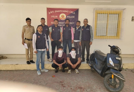 Delhi Anti-Snatching Cell Arrests 2 Snatchers Using CCTV