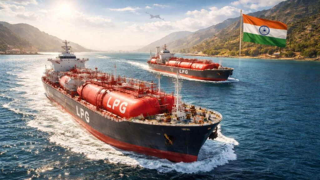 Two Ships Carrying 92,600 Tons of Gas Safely Leave Hormuz