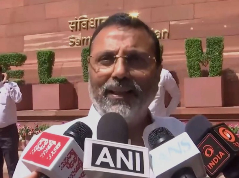 BJP MP Nishikant Dubey Denies Insulting Biju Patnaik