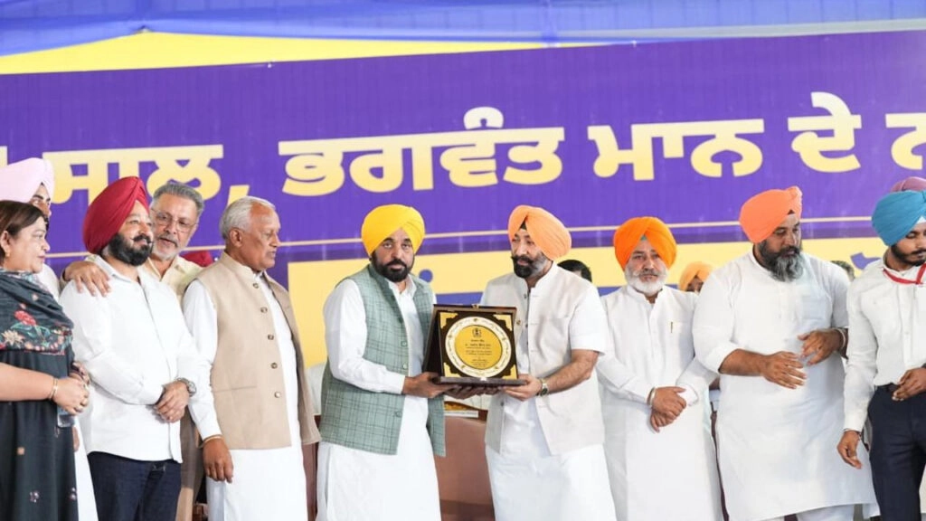 Bhagwant Mann Launches Rs 87 Crore Road Renovation in Sanaur