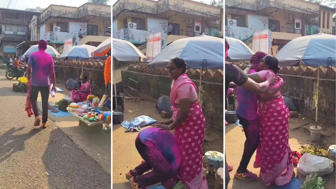 Son Cries as He Tells Mother of His CRPF Selection