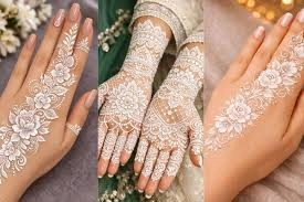Eid Special: Modern White Mehndi Designs for Your Hands