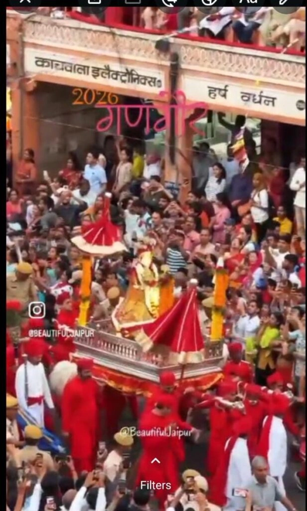 Jaipur's Gangaur Royal Procession Features 210 Folk Artists Today