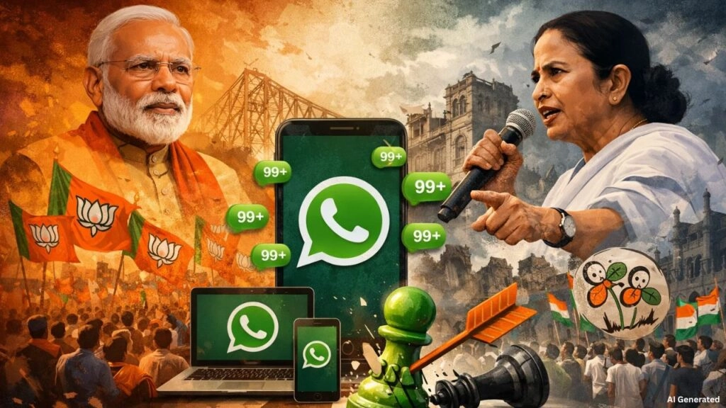 BJP's Digital Strategy Against TMC in West Bengal