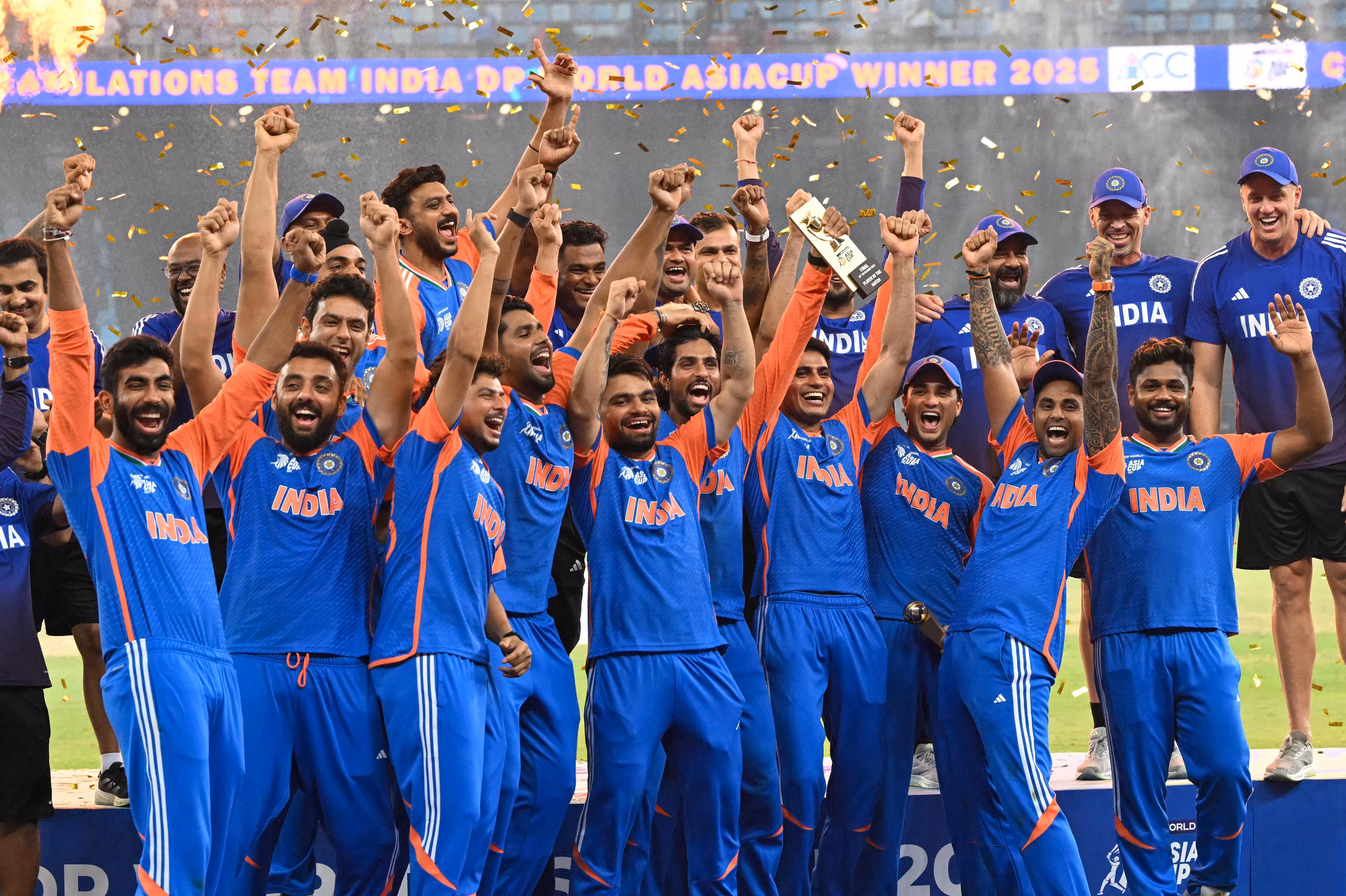 BCCI Announces Over ₹100 Crore for Team India Players